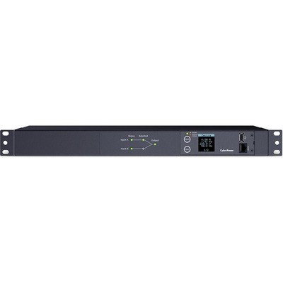 CyberPower PDU24004 Modular PDU - Metered - IEC 60320 C14 - 12 x IEC 60320 C13 - 15 A - 230 V AC Output - 1U Network (RJ-45) - Horizontal - Rack-mount