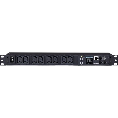 CyberPower PDU31004 PDU - Monitored - 15 A - 1U Network (RJ-45) - Rack-mountable