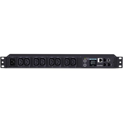 CyberPower PDU31005 PDU - Monitored - 20 A - 1U Network (RJ-45) - Rack-mountable