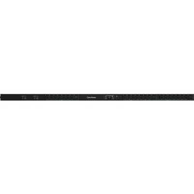 CyberPower PDU81405 PDU - Switched with Metered-by-Outlet - IEC 60309 32A - 21 x IEC 60320 C13, 3 x IEC 60320 C19 - 32 A - 230 V AC Input - 0U Network