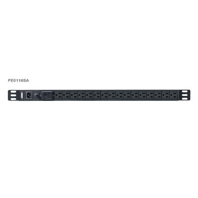 ATEN PE0116SG-AT-G 0U Basic PDU with Surge Protection