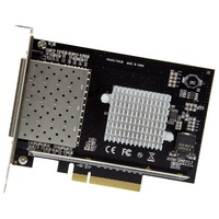 StarTech Quad Port SFP+ Server Network Card, PCIe, Intel XL710 Chip - PEX10GSFP4I