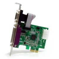 StarTech 1S1P PCIe Parallel Serial Combo Card - PEX1S1P952