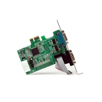 StarTech 2 Port PCIe Serial Adapter Card w/ 16550 - PEX2S553