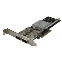 StarTech Dual-Port QSFP+ Server NIC Card - PCI Express - Intel XL710 Chip PEX40GQSFDPI