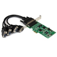 StarTech 4 Port PCI Express PCIe Serial Combo Card - 2 x RS232 2 x RS422 / RS485 PEX4S232485