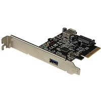StarTech 2-Port USB 3.1 (10Gbps) Card - USB-A, 1x External, 1x Internal - PCIe PEXUSB311EI