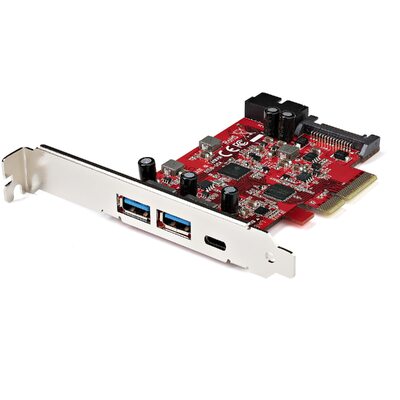 STARTECH 5-Port USB PCIe Card 10Gbps 2A/1C/1xIDC - PEXUSB312A1C1H