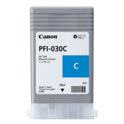 Canon PFI-030C CYAN INK FOR TA RANGE - 55ML