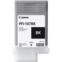 Canon PFI-107BK BLACK INK - 130ML
