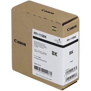 Canon PFI-110BK Black 160ML Ink Tank