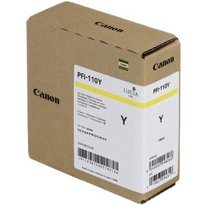 Canon PFI-110Y Yellow 160ML Ink Tank