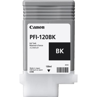 Canon PFI-120BK BLACK INK FOR TM RANGE - 130ML