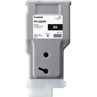 Canon PFI-206BK LUCIA EX BLACK INK F OR IPF6400, 6450 - 300ML