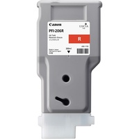 Canon PFI-206R LUCIA EX RED INK FOR IPF6400, 6450 - 300ML