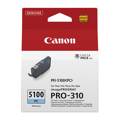 CANON PFI-5100 PC, INK TANK PFI-5100 PC - INK CARTRIDGE FOR PRO-310