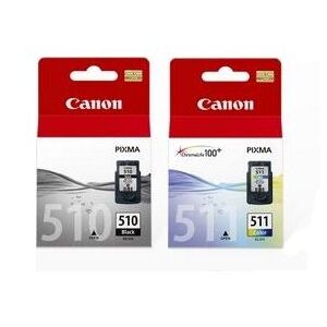 Canon PG510CL511CP 1x PG-510 Black & 1x CL-511 Colour Cartridge