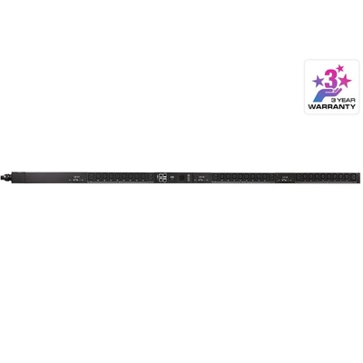 Aten 32A 30-Outlet 3-Phase Metered eco PDU with Dual Ethernet port supporting 1Gbps