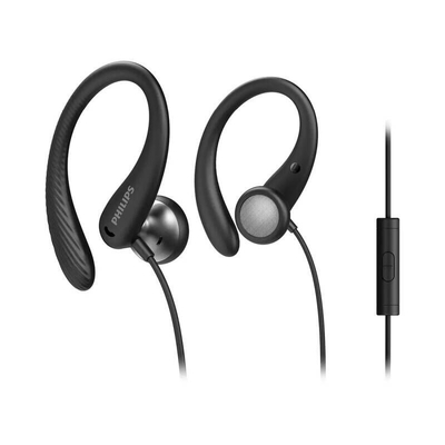 Philips TAA1105BK/00 Wired Sports Ear-Hook Headphones
