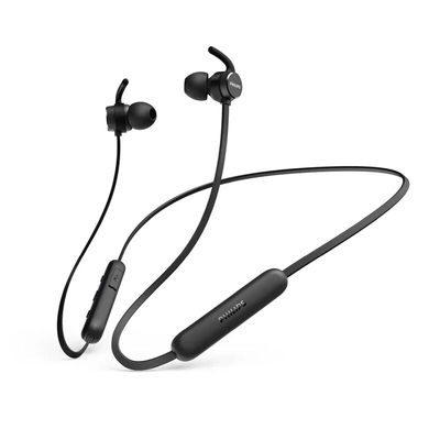 Philips TAE1205BK/00 Wireless In-Ear Headphones, 7-Hour Play Time