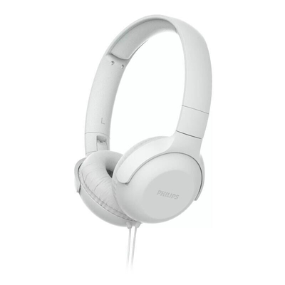 Philips TAUH201WT/00 Wired On-Ear Headphones, White