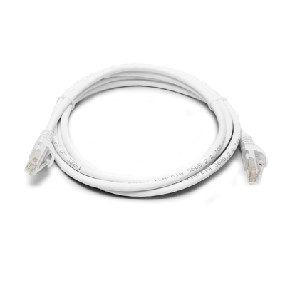 8Ware CAT6A Cable 0.5m (50cm) - White Color RJ45 Ethernet Network LAN UTP Patch Cord Snagless