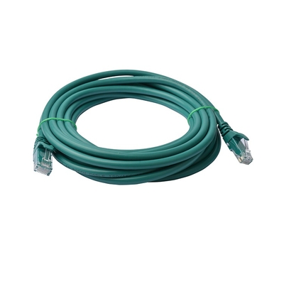 8Ware CAT6A Cable 5m - Green Color RJ45 Ethernet Network LAN UTP Patch Cord Snagless
