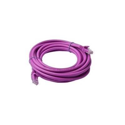 8Ware CAT6A Cable 5m - Purple Color RJ45 Ethernet Network LAN UTP Patch Cord Snagless