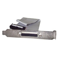 StarTech 16in DB25 Parallel Female to IDC 25 Pin Header Slot Plate - PLATE25F16