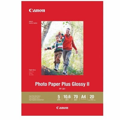 Canon PP-301S Q3.5IN.20 AM/OC PHOTO PAPER PLUS GLOSSY II PP-301
