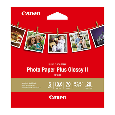 Canon 5x5 Glossy Photo Paper 20 Sheets – PP3015x5-20