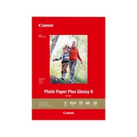 Canon PP301A4 20 SHTS A4 275 GSM PHOTO PAPER PLUS GLOSSY II