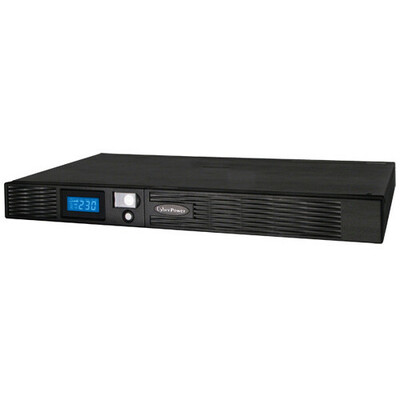 CyberPower Professional PR1000ELCDRT1U Line-interactive UPS - 1 kVA/670 W - 1U Rack/Tower