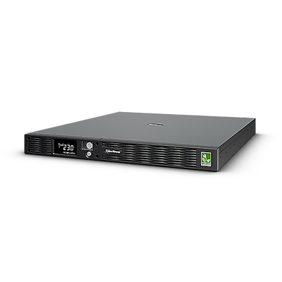 CyberPower Professional PR1000ELCDRT1U Line-interactive UPS - 1 kVA/670 W - 1U Rack/Tower