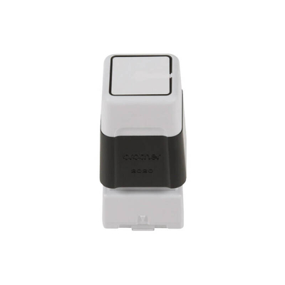 Brother 20x20mm Black Stamp – PR2020B6P