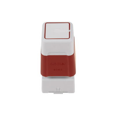 Brother 20x20mm Red Stamp – PR2020R6P