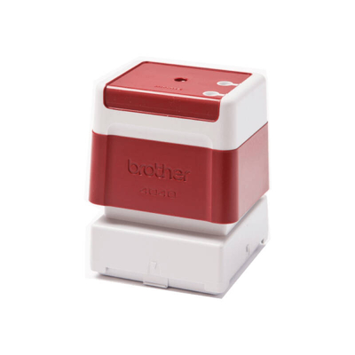 Brother 40x40mm Red Stamp – PR4040R6P