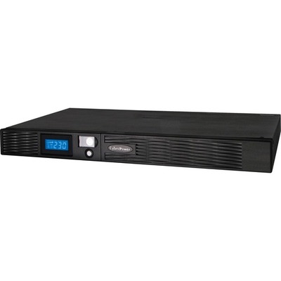 CyberPower Professional Rackmount PR750ELCDRT1U Line-interactive UPS - 750 VA/500 W - 1U Rack-mountable