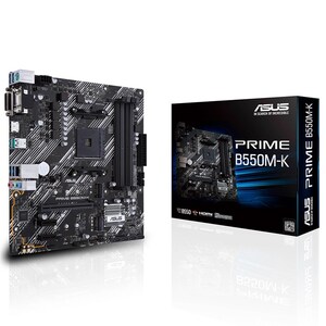 ASUS PRIME B550M-K AM4 Micro-ATX Motherboard