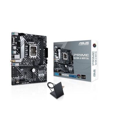 ASUS PRIME H610M-A WIFI D4 Intel LGA 1700 Motherboard