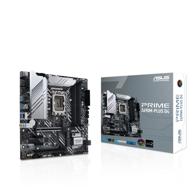 ASUS PRIME Z690M-PLUS D4 LGA 1700 Micro-ATX Motherboard