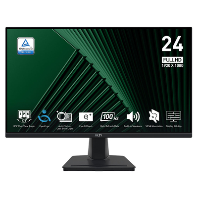 MSI PRO MP245G 24" 100Hz Full HD 1ms Anti-Glare IPS Business Monitor