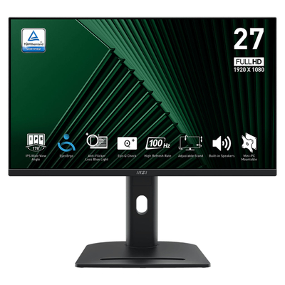 MSI PRO MP275PG 27" 100Hz Full HD 1ms Adaptive Sync IPS Monitor