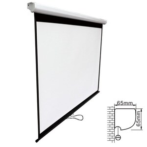 Brateck Projector Standard Auto-lock Manual Projection Screen-90(2.0X1.12M) /(16:9 Ratio)