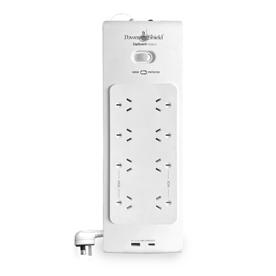 PowerShield PSZ8U2 ZapGuard 8 Way Power Surge Filter Board, USB A / C  Connectors