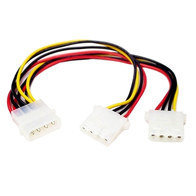 STARTECH PYO2L LP4 to 2x LP4 Power Y Splitter Cable M/F