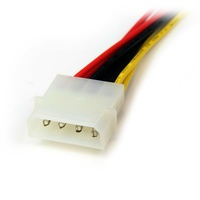 StarTech LP4 to 2x SATA Power Y Cable Adapter - PYO2LP4SATA