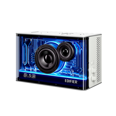 Edifier QD35 Tabletop Bluetooth Speaker with GaN charger - White