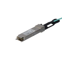 StarTech MSA Compliant QSFP+ Active Optical Cable - 10 m (33 ft) QSFP40GAO10M