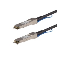 StarTech MSA Compliant QSFP+ Direct-Attach Twinax Cable - 1 m (3.3 ft) QSFP40GPC1M